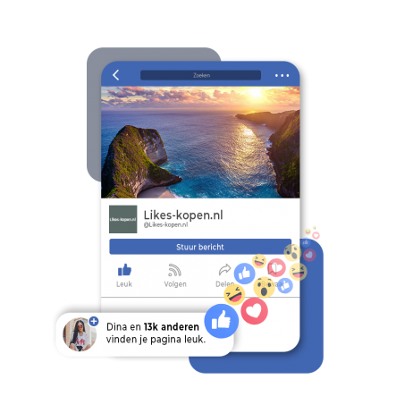 Achète des likes de pages Facebook