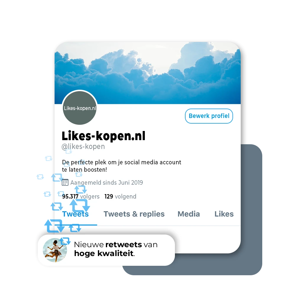 Twitter Retweets Kopen | Likes-kopen.nl