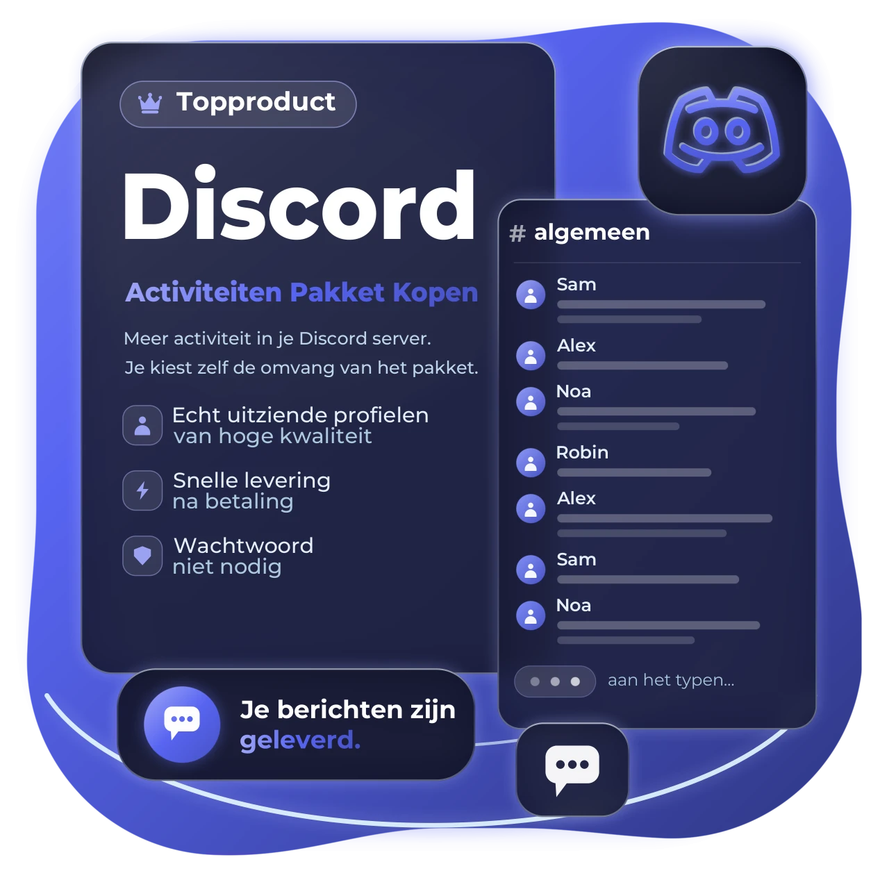 Discord Activiteiten Pakket Kopen | Likes-kopen.nl