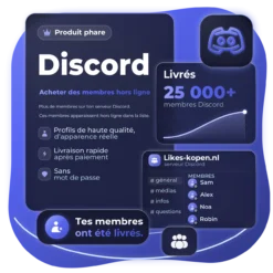 Acheter des Membres Discord (hors ligne) | Likes-kopen.nl