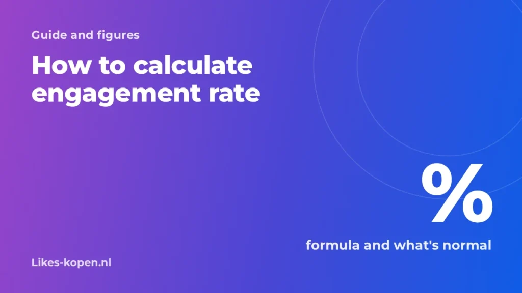 How to calculate engagement rate and what's normal