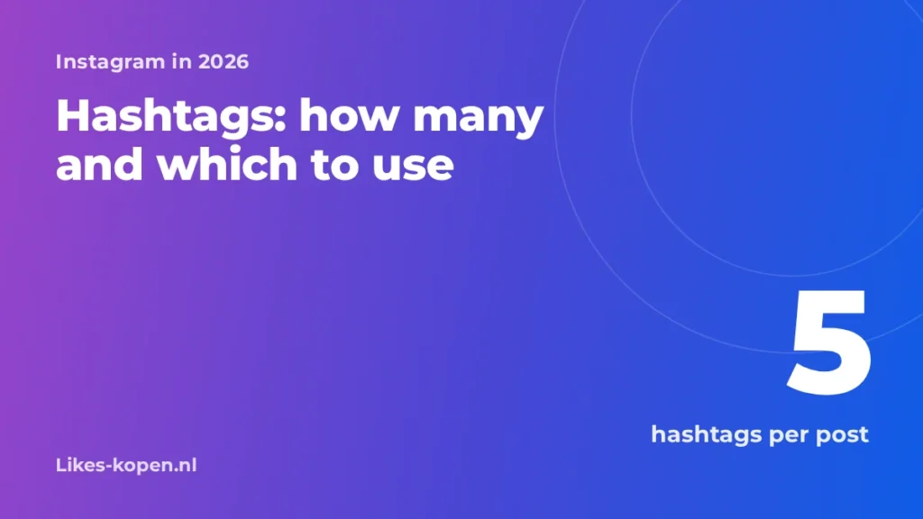 Instagram hashtags in 2026: how many and which ones to use