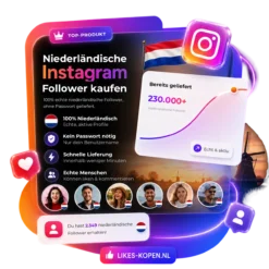 Niederländische Instagram-Follower Kaufen | Likes-kopen.nl