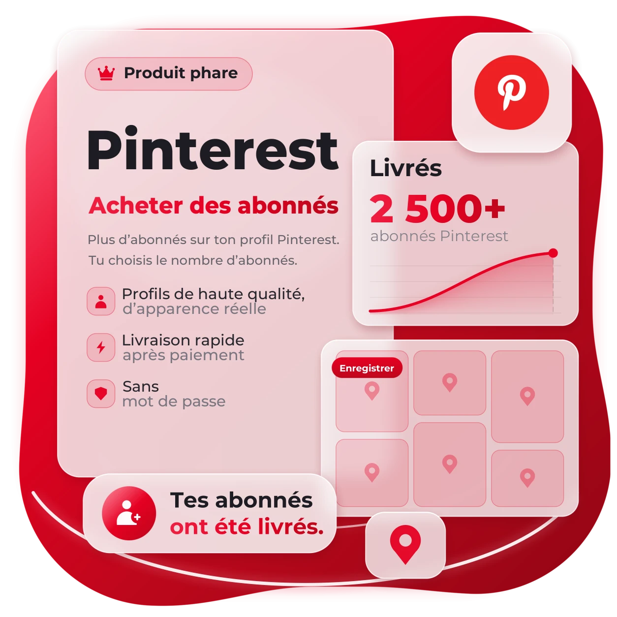 Acheter des followers Pinterest | Likes-kopen.nl