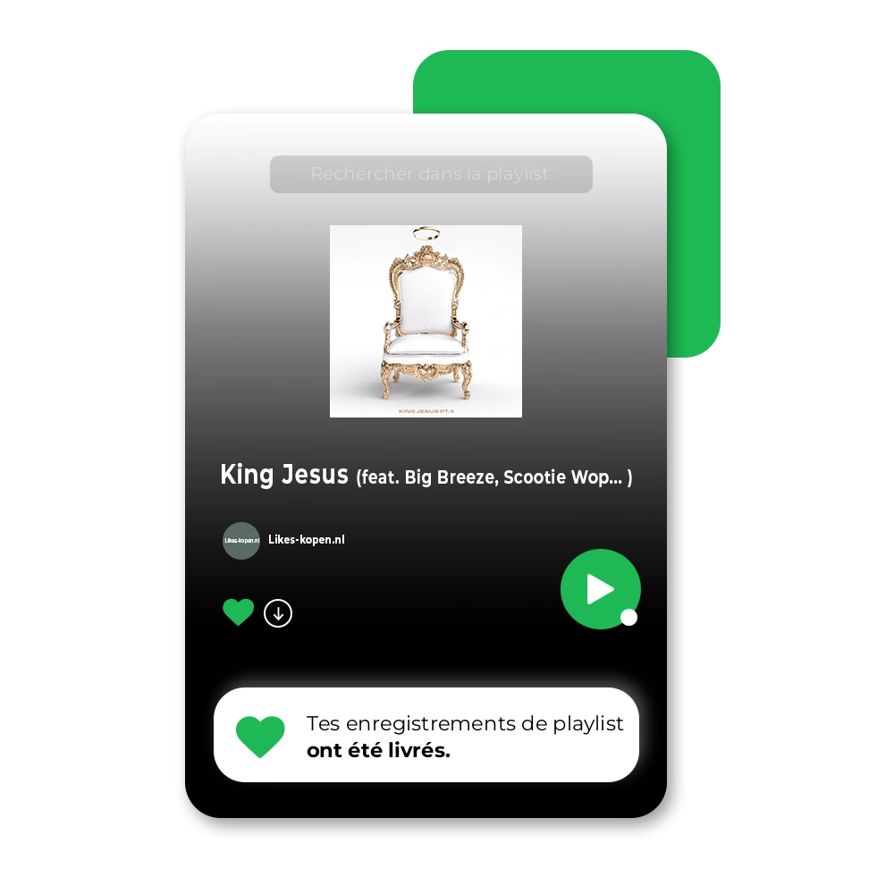 Acheter des Saves Spotify | Likes-kopen.nl