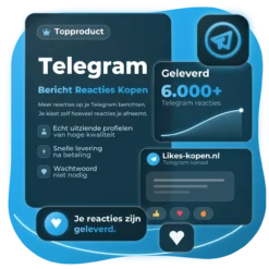 Telegram Bericht Reacties Kopen | Likes-kopen.nl