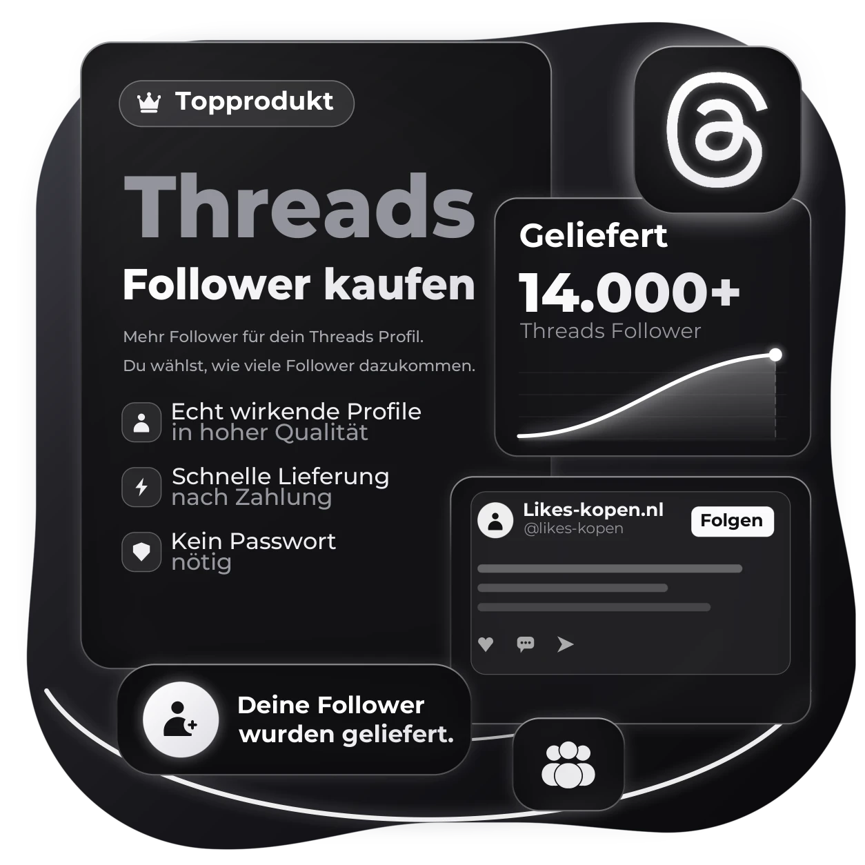 Threads Follower Kaufen | Likes-kopen.nl
