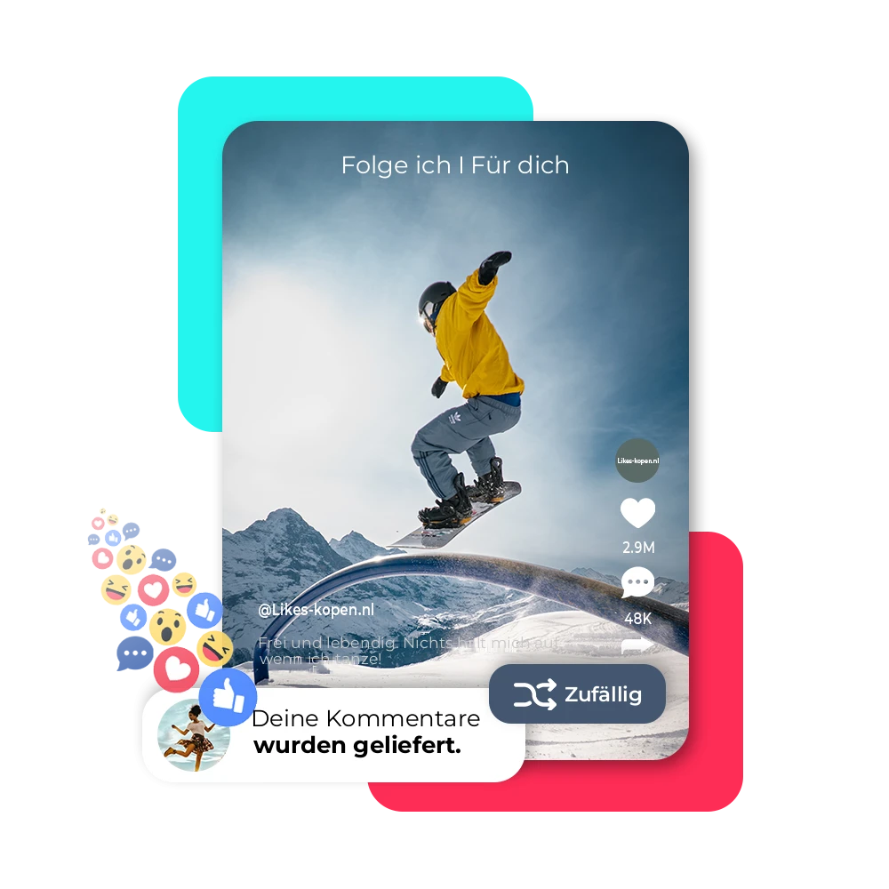 TikTok Kommentare Kaufen | Likes-kopen.nl