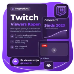 Twitch Viewers Kopen (Live Views: 30 min) | Likes-kopen.nl