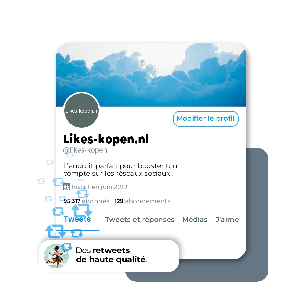 Acheter des Retweets Twitter 🚀 | Likes-kopen.nl