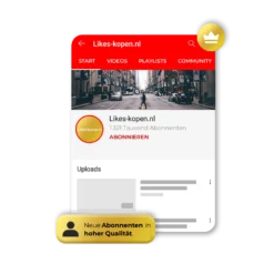 YouTube-Abonnenten Kaufen (hohe Qualität) | Likes-kopen.nl