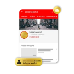 Acheter des abonnés YouTube (haute qualité) | Likes-kopen.nl